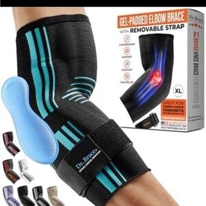 DR. BRACE® Elite Elbow Brace Support, Breathable Elbow Compression Sleeve XL